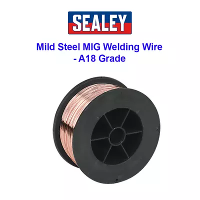 Sealey Mild Steel MIG Gas Welding/Welder Wire 0.7Kg X 0.8mm A18 Grade MIG/7K08 • $11.35