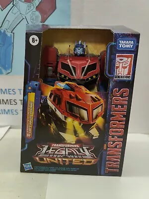 Transformers Legacy United Voyager Class Animated Universe Optimus Prime Figure • $37