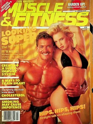 Muscle & Fitness Magazine Lee Labrada & Nora Kuzma March 1988 052422RNON • $15.30