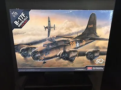 Academy 12495 B-17f Memphis Belle Model Kit-nib-1/72 Scale • $44