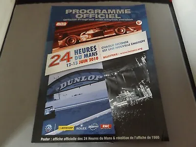 2010 Le Mans 24 Hour Programme & Entry List • £9.99