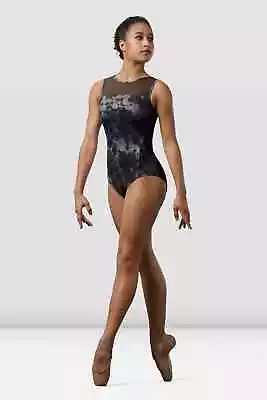 £40 • Buy Mirella By Bloch Ladies Watercolour High Neck Tank Style Leotard M3102LM Black
