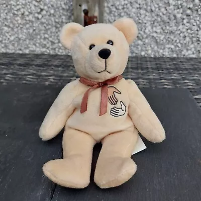 [USA] Heart Series 1999 Holy Bears - BENEVOLENCE  Kindness  - Soft Beanie Toy • £21.99