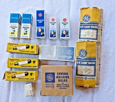 Lot Of 52 Vintage NOS Replacement Bulbs Sylvania GE NIB • $19.95