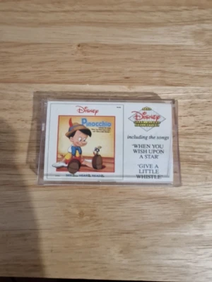 £0.99 • Buy Disney Pinocchio Read Along Cassette + Free Gift