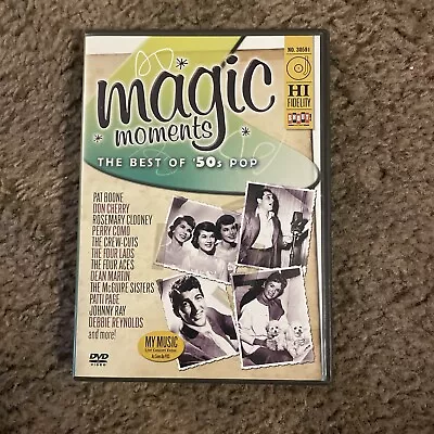 Magic Moments: The Best Of 50s Pop (DVD 2005) W/Insert 88 Minutes VG! • $7.50