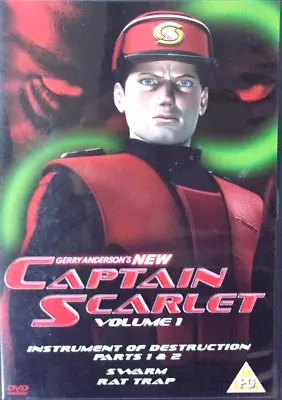 Captain Scarlet - Episodes 1 To 4 (DVD 2005) • £2.99