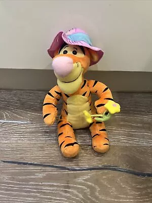 £7.99 • Buy Disney Fisher Price Flower Hat Tigger Winnie The Pooh Soft Plush Toy 2005