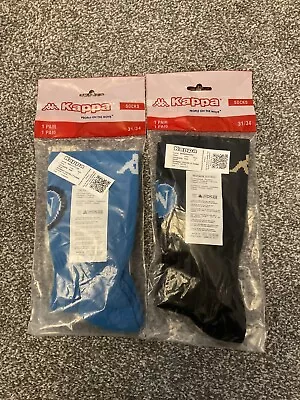 NAPOLI KIDS KAPPA SOCKS SHOE SIZE 12.5-2 (2 Pairs) ………… BNWT • £10.99