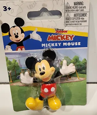 Disney Junior  Mickey Mouse Mini Figurine -   Approx 2  Toy Decor Cake Topper • $5