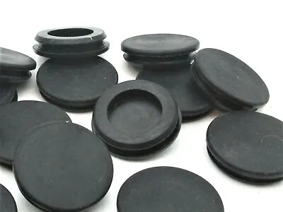 1 1/4  Solid Rubber Grommet Panel Plug Fits 1/8  Materials Various Pack Sizes • $12.50