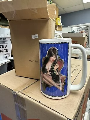 Elvira Night Rose Tall Stein  Mug Susie Morton Limited #975 New Old Stock In Box • $35