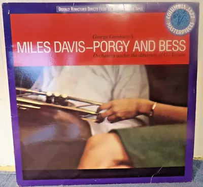 Miles Davis - Porgy And Bess Lp 1987 Orig. Vg++ Vinyl Vg+ Cover • $9