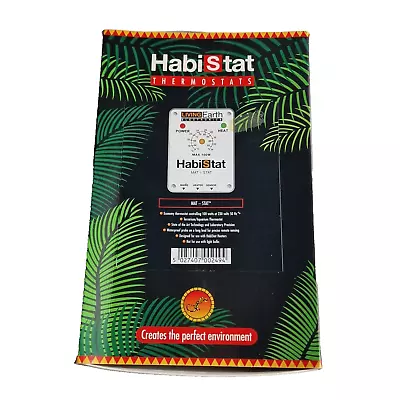 HabiStat Thermostats 100 Watt MAT STAT Reptile Vivarium Terrarium -New Old Stock • £32.62