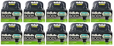 Gillette Body Razor Blade Refills Fits On Mach3 & Venus Handle 20 Cartridges • $25.99