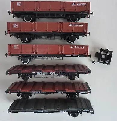 OO HORNBY RAILFREIGHT OBA WAGONS X 3 AND SAA WAGONS X 3 • £19.99