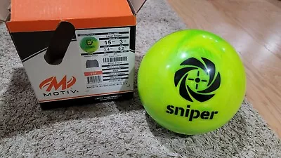 Motiv Laser Sniper Neon Green Bowling Ball 1st Quality | 15 Pounds  • $259.99