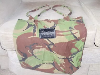 Jack Wills Bag Green/Brown/Black 'Army' Type Mans/Womens Bag Very Good Condition • £8.95