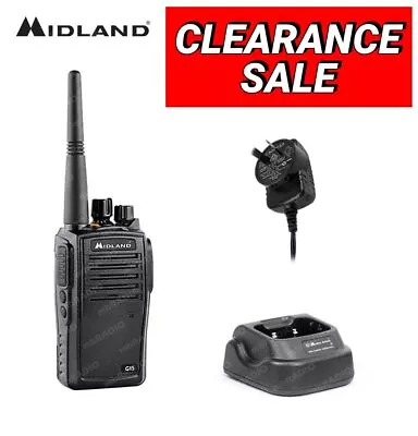 MIDLAND G15 IP67 16CH 5 WATT UHF (450-520MHz) LMR COMMERCIAL HANDHELD • $149