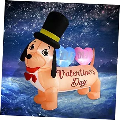 4 Ft Length Valentine's Day 4Ft Length Valentine's Day Dachshund Dog Inflatable • $42.07