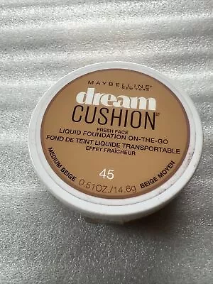 Maybelline Dream Cushion Fresh Face Liquid Foundation #45 MEDIUM BEIGE • $8.10