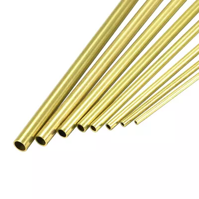 8pcs Brass Tube Pipe 2mm-5.5mm OD X 0.5mm Wall Thickness 300mm Length Round • $19.71