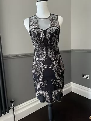 Miss Selfridge Beaded Dress Size 8 • £13