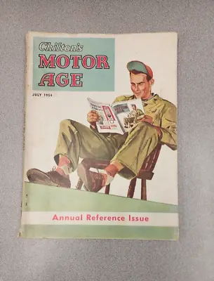 Motor Age July 1954 Vol LXXIII No. 8 • $19.99