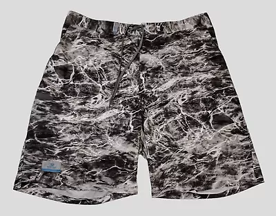 Mossy Oak Board Shorts Mens 2XL - Gray Swim Hunting Camo 9  Inseam Outdoors • $11.98