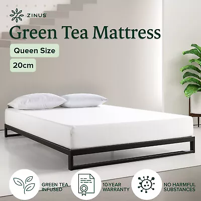 $329 • Buy QUEEN Mattress *7 Zone Memory Foam Mattress Green Tea Infused - Firm - Zinus