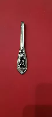 Vintage Spoon Handle Key Ring. Unique Design. Monogram B • $3.99