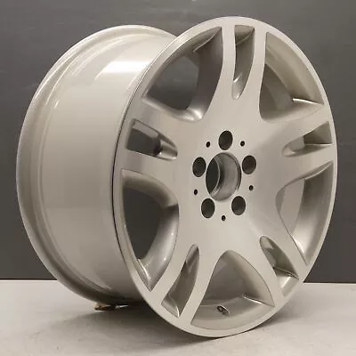 Mercedes W211 E Class 17  Ankaa Silver Alloy Wheel Rim 8.5j A2114011602 X1 • $273.27