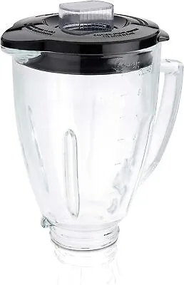 $44.99 • Buy Blender 6-Cup Glass Jar, Lid, Black And Clear Oster