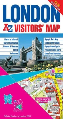 London 2012 Visitors Map (A-Z Visit... Geographers A-Z • £5.99