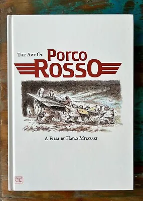 Studio Ghibli Visual Book The Art Of Porco Rosso  Hayao Miyazaki Hardcover • $33.95