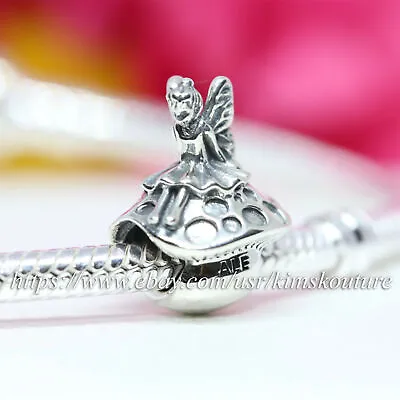 Authentic Pondora Sterling Silver Forest Fairy Charm 791734 • $27.99
