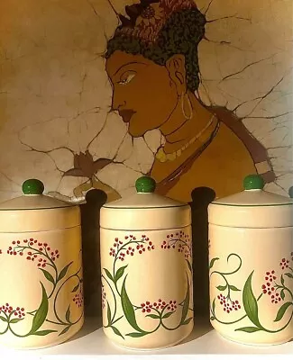 £2 • Buy Portuguese Ceramic Coffee Pots - Donacer Hand Painted - Vintage