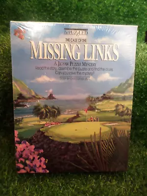 BePUZZLED The Case Of The Missing Links A Jigsaw Puzzle Mystery NEW SEALED • $25