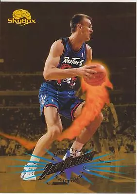 1995 SkyBox Premium Zan Tabak #209 Toronto Raptors Basketball • $1.80