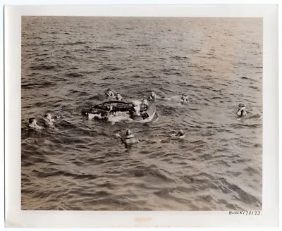 1944 Lakehurst New Jersey Testing Air Sea Rescue Equipment 8x10 Original Photo • $33.99