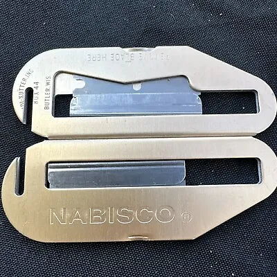 Vintage NABISCO & Champion Box Cutter Opener Handi • $7