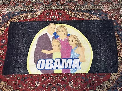 Obama Family Beach Towel 54” X 26.5” President Rare • $49.99