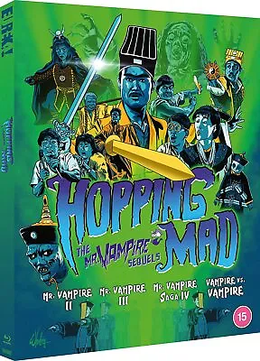 Hopping Mad: The Mr Vampire Sequels Blu-ray W/Slipcover (Eureka/Region B) • $50.16