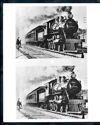 1896 WILLIAM DICKSON & EDISON  FILM THE EMPIRE STATE EXPRESS 1950s Photo Y 216 • $19.99