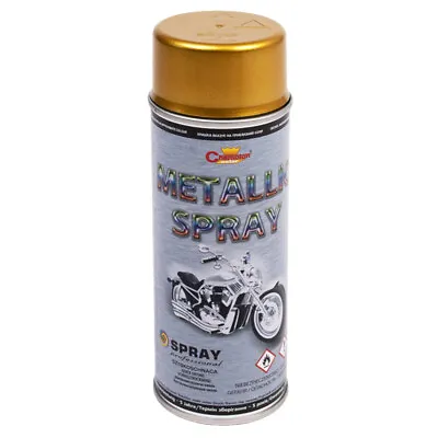 £9.46 • Buy 400 ML Metallic Spray Paint Aerosol Auto Car Bike Motor Scooter Glossy Finish