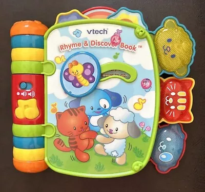 VTech Rhyme And Discover Book - Electronic Book Fun & Education - Animals Sound • $12