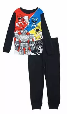 $18.74 • Buy Power Rangers Boys Long Sleeve Black 2pc Pajama Pant Set Size 8 $24