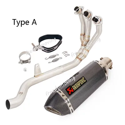 For Triumph Trident 660 2021-2023 Tiger 660 Sport Exhaust System Slip On Muffler • $341.10