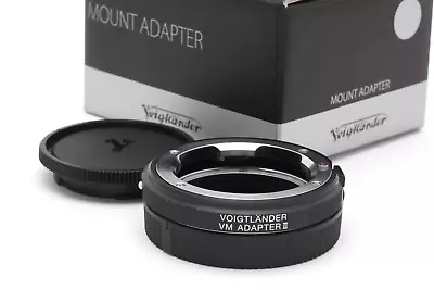 Near Mint Voigtlander VM Adapter II (VM Lens-FE Mount Camera Black) #41357 • $149