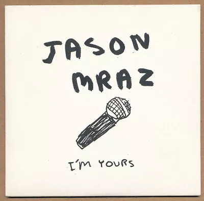 Jason Mraz - I'm Yours RARE Promo CD Single W/ Edit '08 • $5